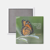 ジョージサンタヤナ引用文オン自然 マグネット (正面/裏面)