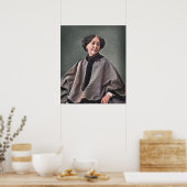 ジョージサンド作家 ポスター (キッチン)