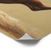 ジョージスタブスホースポートレートウィスレジャケットアート ポスター (角)