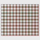 ジョージステュワート王のタータンチェック格子縞の包装紙 ラッピングペーパー (フラット)