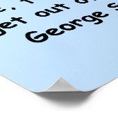 ジョージスパットン引用文 ポスター (角)