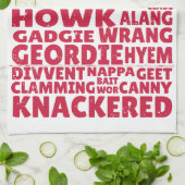 ジョージスラング北英語 キッチンタオル (折り畳み)