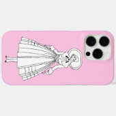 ジョージズバービエ1920年代ファッションイラストレーション Case-Mate iPhoneケース (裏面 (横))