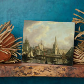 ジョージズ・波止場・ベイスン，リバプール， 1797 (油オンカンバ フォトプラーク (側面)