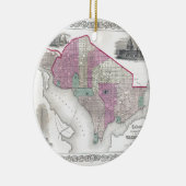 ジョージタウンおよびWashington D.C. セラミックオーナメント (右)