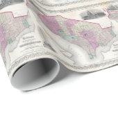 ジョージタウンおよびWashington D.C. ラッピングペーパー (ロールコーナー)