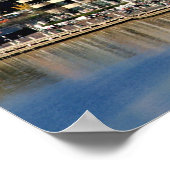 ジョージタウンとウォーターフロント – ワシントンDCのビュー ポスター (角)