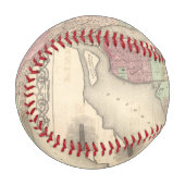 ジョージタウンとワシントン市 野球ボール (正面左)