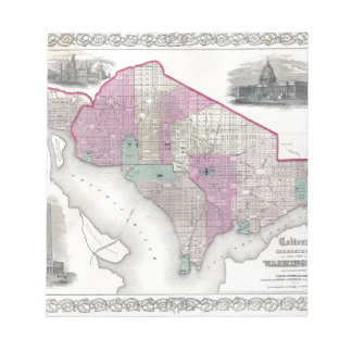 ジョージタウンとワシントンDC ノートパッド