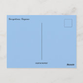 ジョージタウンガイアナ ポストカード (裏面)