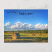 ジョージタウンデラウェア外のヘイバレス ポストカード (正面)