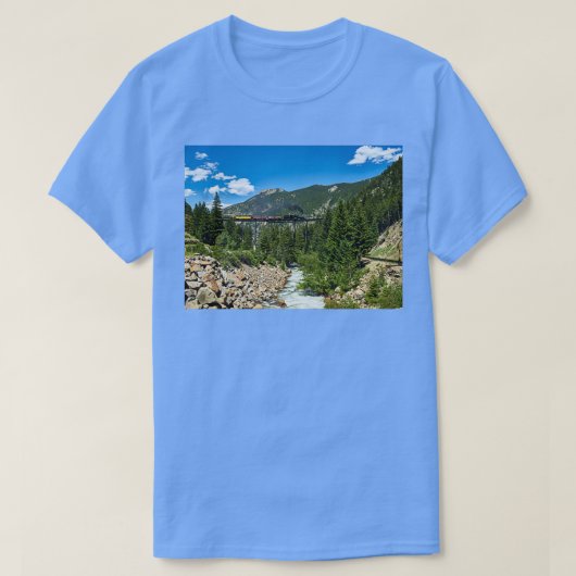 ジョージタウンループ鉄道 Tシャツ (デザイン正面)