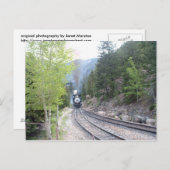 ジョージタウンループRRジョージタウンコロラド ポストカード (正面/裏面)