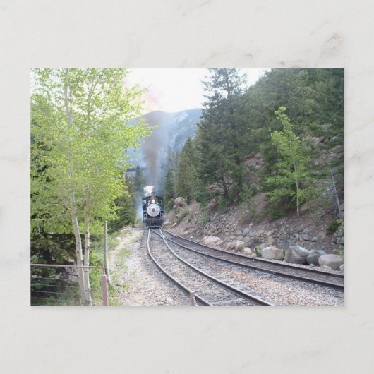 ジョージタウンループRRジョージタウンコロラド ポストカード (正面)