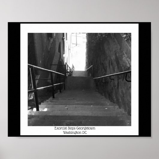 ジョージタウンワシントンDC ポスター (正面)