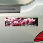 ジョージタウン大学、ワシントンD.C.、の花 バンパーステッカー (車上)