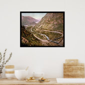 ジョージタウン環状鉄道と電車1899 ポスター (キッチン)