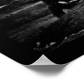 ジョージタウン1865近くの旗を下げる将校 ポスター (角)