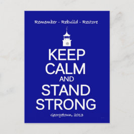 ジョージタウン・ストロングSC火災記念カード ポストカード