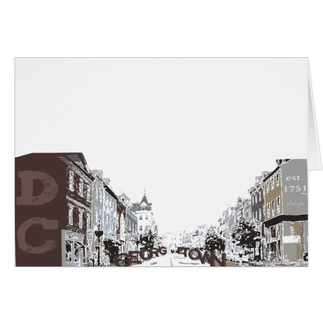 ジョージタウン（ワシントンDC） (正面横)