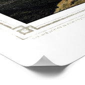 ジョージタウンD.C.パノラママップ – 1855 ポスター (角)