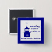 ジョージタウンSCの火記念するPinボタン 缶バッジ (正面&裏面)