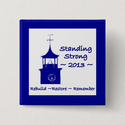 ジョージタウンSCの火記念するPinボタン 缶バッジ (正面)