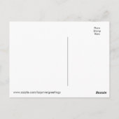 ジョージダーリーイエローカントリー素朴ファームハウス ポストカード (裏面)