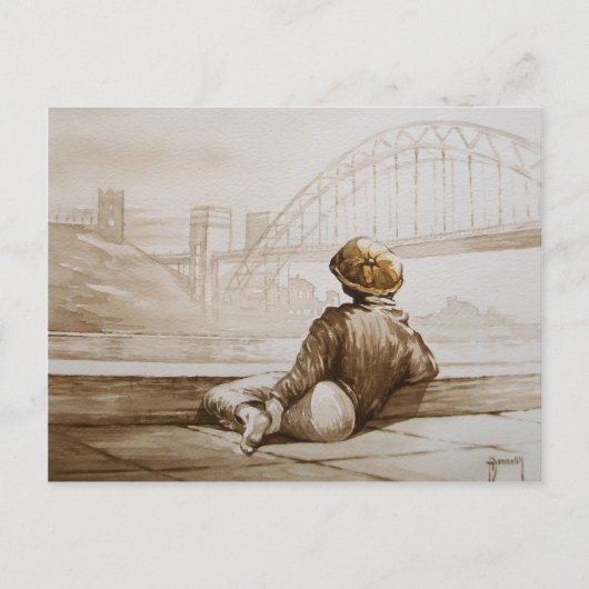 ジョージデイドリームポストカード ポストカード (正面)