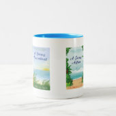 ジョージナイリオスのマグによるジャージー場面 ツートーンマグカップ (中央)