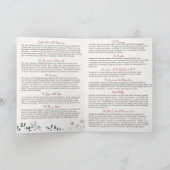 ジョージナ・ギリシャ正教会バプテスマ・プログラム プログラム (内部)