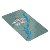 ジョージニューヨークの地図 マグネット (右側)