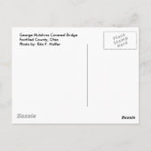 ジョージハッチンズカバーブリッジポストカード ポストカード (裏面)