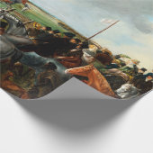 ジョージハミルトン南の最初の障害物競争 ラッピングペーパー (角)