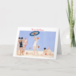 ジョージバービアアールデコファッションサンキューカード サンキューカード