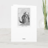 ジョージバービアアールデコファッションサンキューカード サンキューカード (裏面)