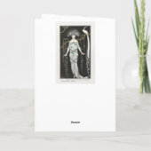 ジョージバービアアールデコファッション サンキューカード (裏面)