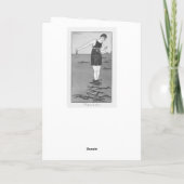 ジョージバービアアールデコファッション サンキューカード (裏面)