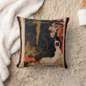 ジョージバービアアールデコ装飾用クッション クッション (ブランケット)