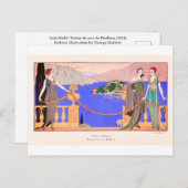 ジョージバービアヴィンテージはがき ポストカード (正面/裏面)