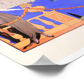 ジョージバービアヴィンテージ ポスター (角)