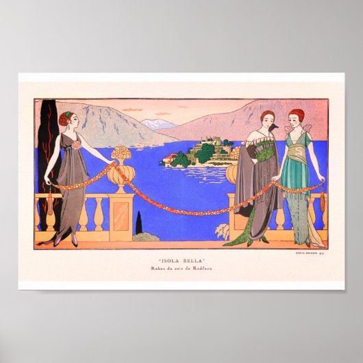 ジョージバービアヴィンテージ ポスター (正面)