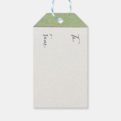 ジョージバービエコスチュームパリジャン#179 ギフトタグ (裏面)