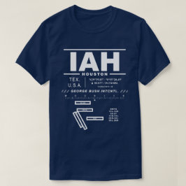 ジョージブッシュインターコンチネンタルエアポートIAH Tシャツ