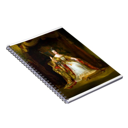 ジョージヘイターポートレートオブクイーンビクトリア ノートブック (右側)