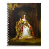 ジョージヘイターポートレートオブクイーンビクトリア ノートブック (正面)
