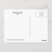 ジョージヘンリーダーリーハーフウェイハウスカントリーウィンター ポストカード (裏面)