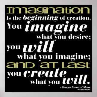 ジョージベルナルドショー引用文 ポスター