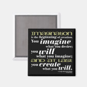 ジョージベルナルドショー引用文 マグネット (正面/裏面)