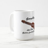 ジョージボードラップスチールギターマグ コーヒーマグカップ (正面左)